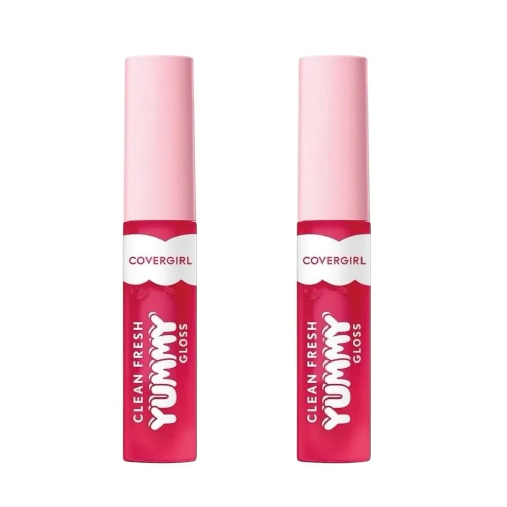 2x Covergirl Clean Fresh Yummy Gloss 350 You're Just Jelly